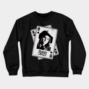 Retro Brandi Carlile Card Style Crewneck Sweatshirt